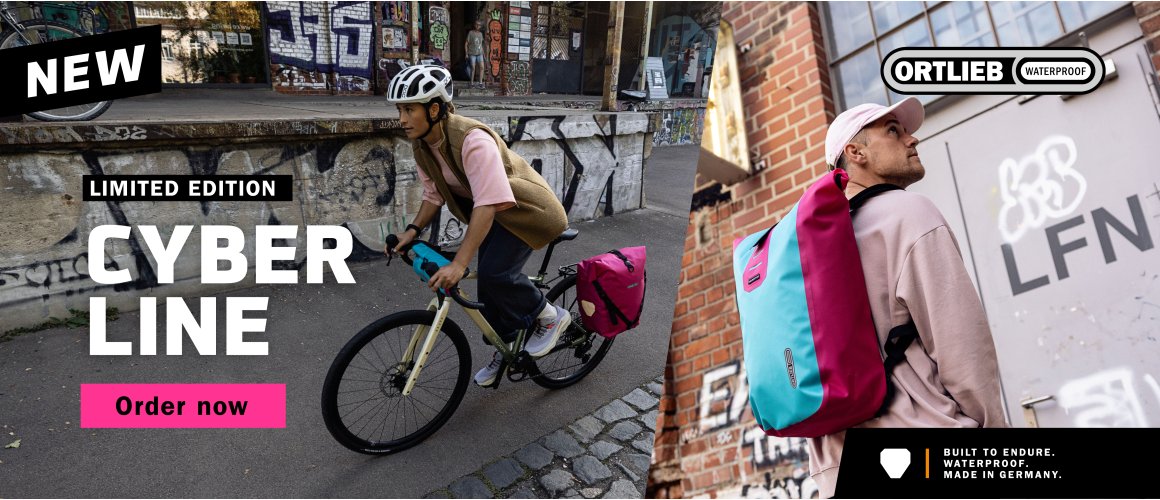 Cyber Line from ORTLIEB as a limited edition