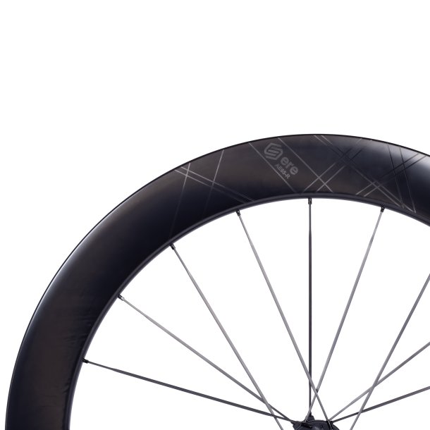 ERE GENUS II AE 65-R CARBON DISC WHEELSET SRAM XDR BLACK/BLACK