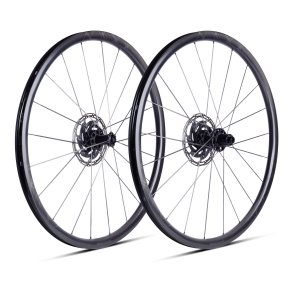 ERE GENUS II SL 30-R CARBON DISC WHEELSET SRAM XDR BLACK/BLACK