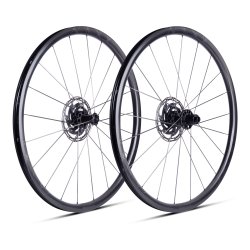 ERE GENUS II SL 30-R CARBON DISC WHEELSET SHIMANO HG11 BLACK/BLACK