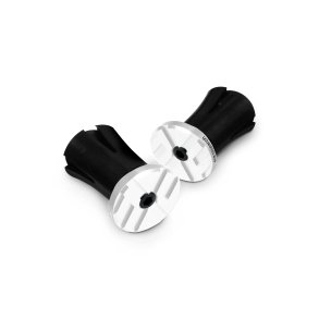 ERE DOLCE BAR PLUGS (2 PCS) POWDERCOAT WHITE