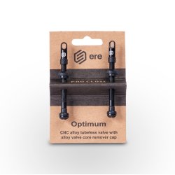 ERE PROCLOSE OPTIMUM TUBELESS VALVES 60MM, BLACK