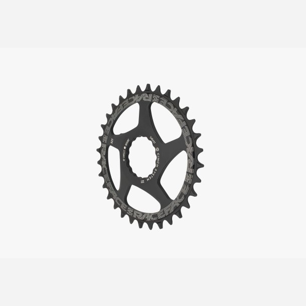 RACEFACE CHAINRING,CINCH,DM,30T,BLK,10-12S