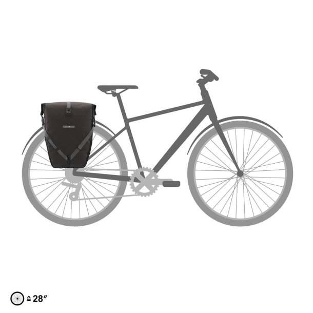 ORTLIEB Back-Roller Plus 40L CR Granite-Black QL2.1