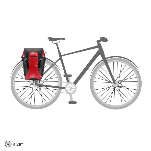 ORTLIEB Bike-Packer Classic QL2.1 Red-Black