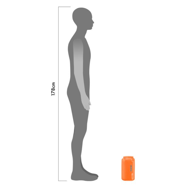 ORTLIEB Dry Bag Ultra Lightw. PS10 7L Orange