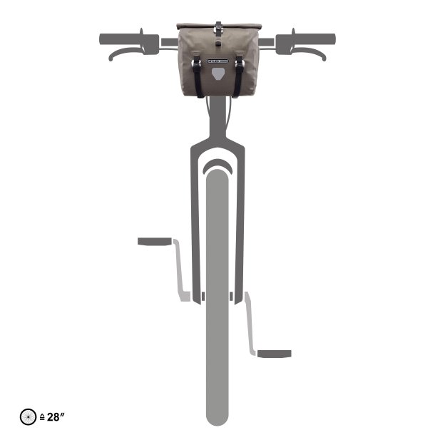 ORTLIEB Handlebar-Pack QR dark sand 11 L