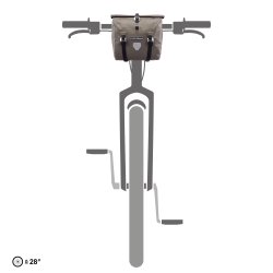 ORTLIEB Handlebar-Pack QR dark sand 11 L