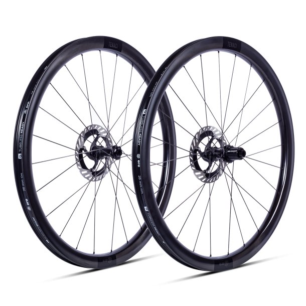 ERE TENACI GA 40 CARBON DISC GRAVEL WHEELSET SRAM XDR MATT BLACK/BLACK