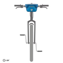 ORTLIEB Ultimate Plus; 5L; dusk blue-denim