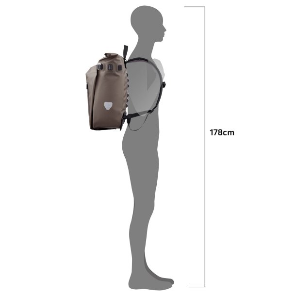 ORTLIEB Vario PS dark sand 20L QL2.1