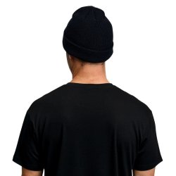 FOX Beanie Loose knit fisherman; black
