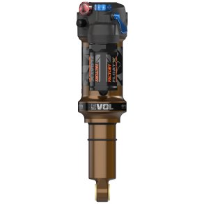 FOX 2025 Float X2 F-S K 2pos-Adj Trunion SRV 205 60 CX003 RM Rezi BX001 Orange Neutral logo AM