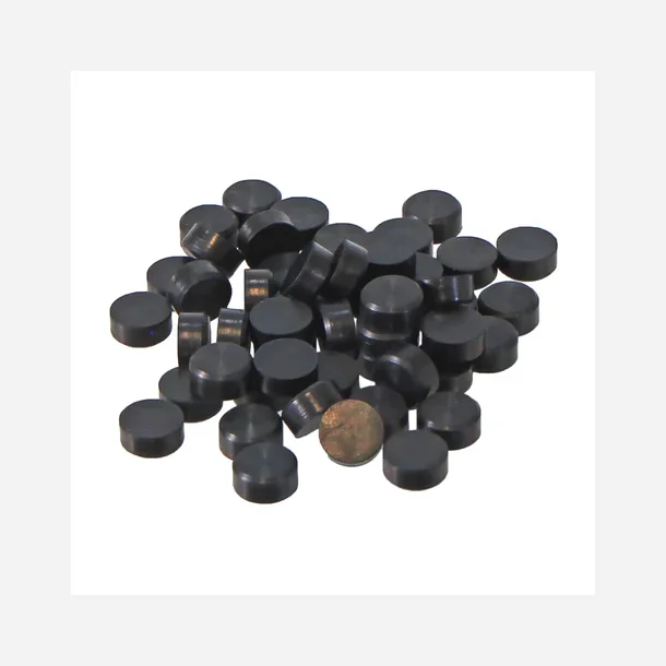 Kit: Air Valve Parts: Pellet [ 0.275 X 0.125 TLG] nitrile durometer A 90, Quantity 50