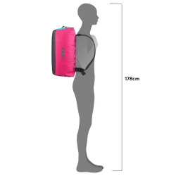 ORTLIEB Duffle Lite Cyber, 40L, cyber pink - cyber blue