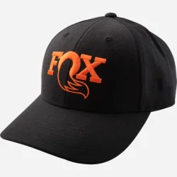 FOX Authentic Snap Back Hat Black O/S